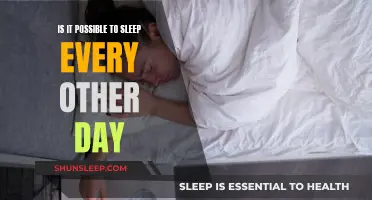 Skipping Sleep: Every Other Day, Possible or Perilous?