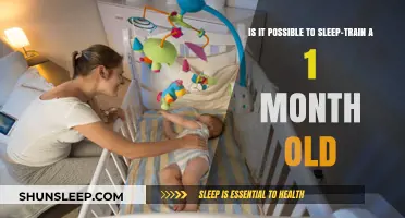 Sleep Training a One-Month-Old: Is It Possible?