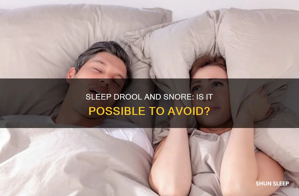 is it possible to sleep without drooling or snoring