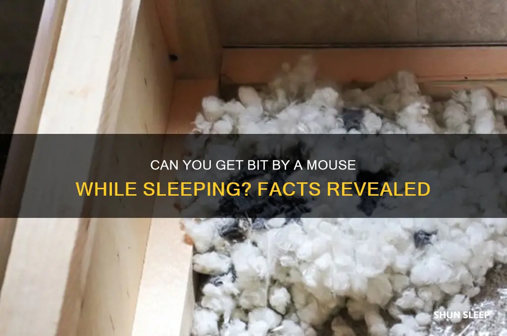 is it possibleto get bit by nouse in your sleep