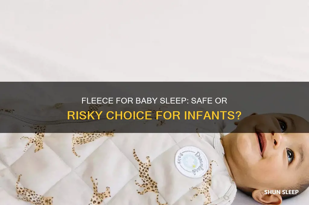 is it safe for babies to sleep in fleece