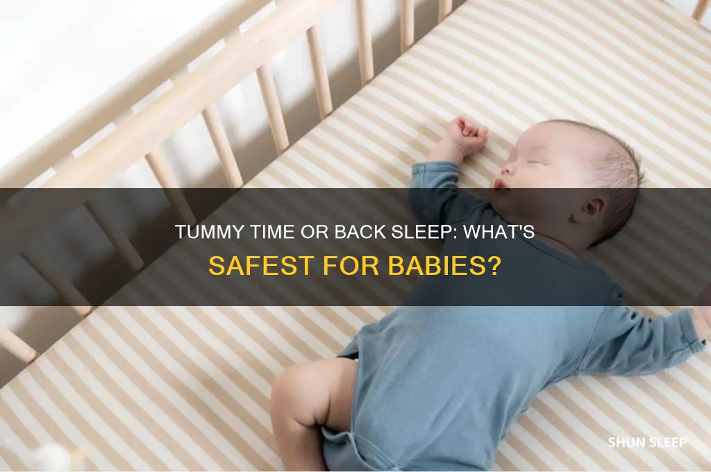 is it safe for babies to sleep on their tummies