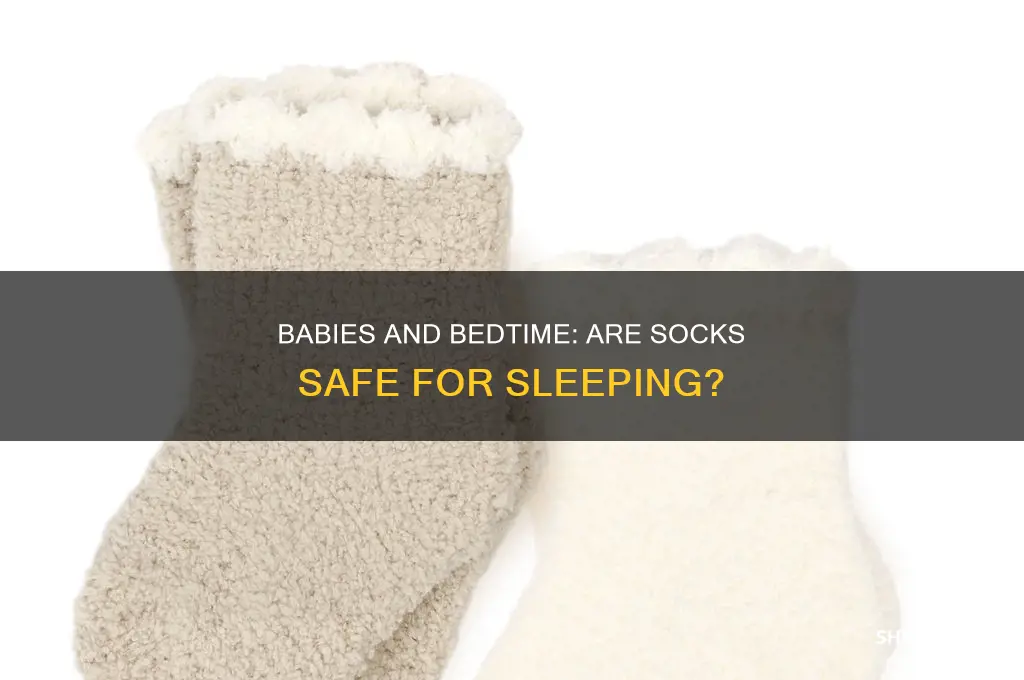 is it safe for babies to wear socks while sleeping