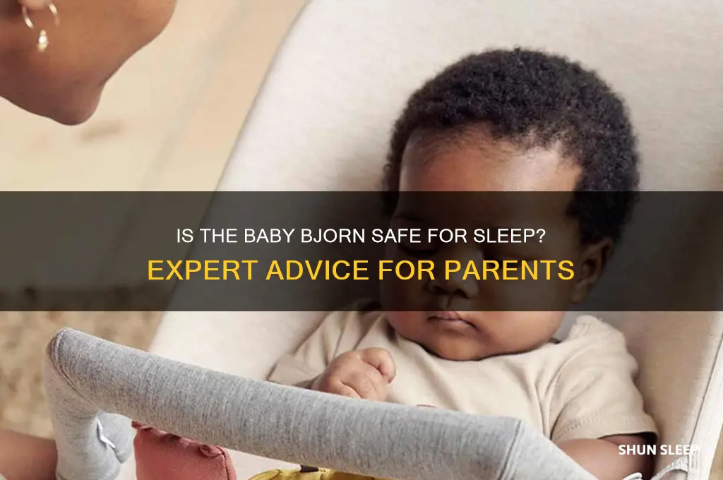 is it safe for baby to sleep in bjorn