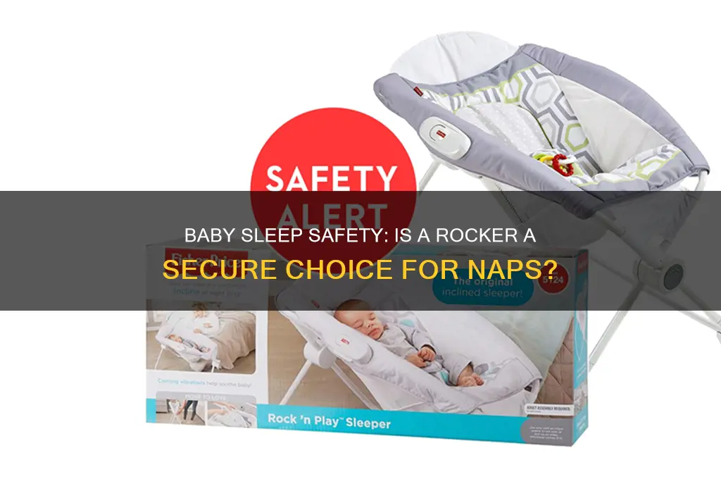 is it safe for baby to sleep in rocker