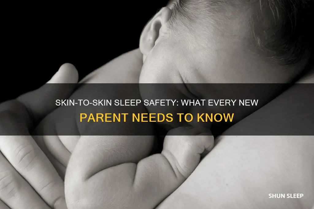 is it safe for baby to sleep skin to skin