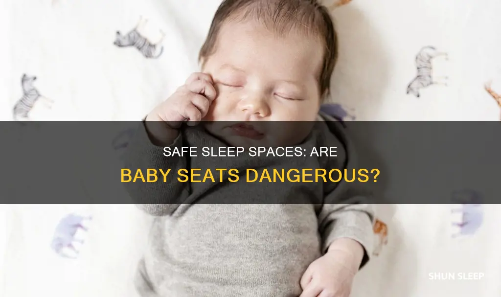 is it safe for newborn to sleep in seat