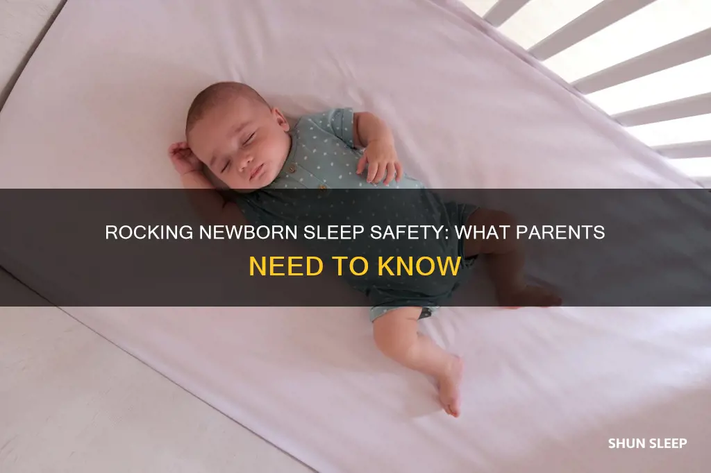 is it safe for newborns to sleep in rocker