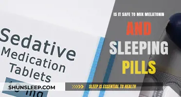 Melatonin and Sleeping Pills: Safe Mix?