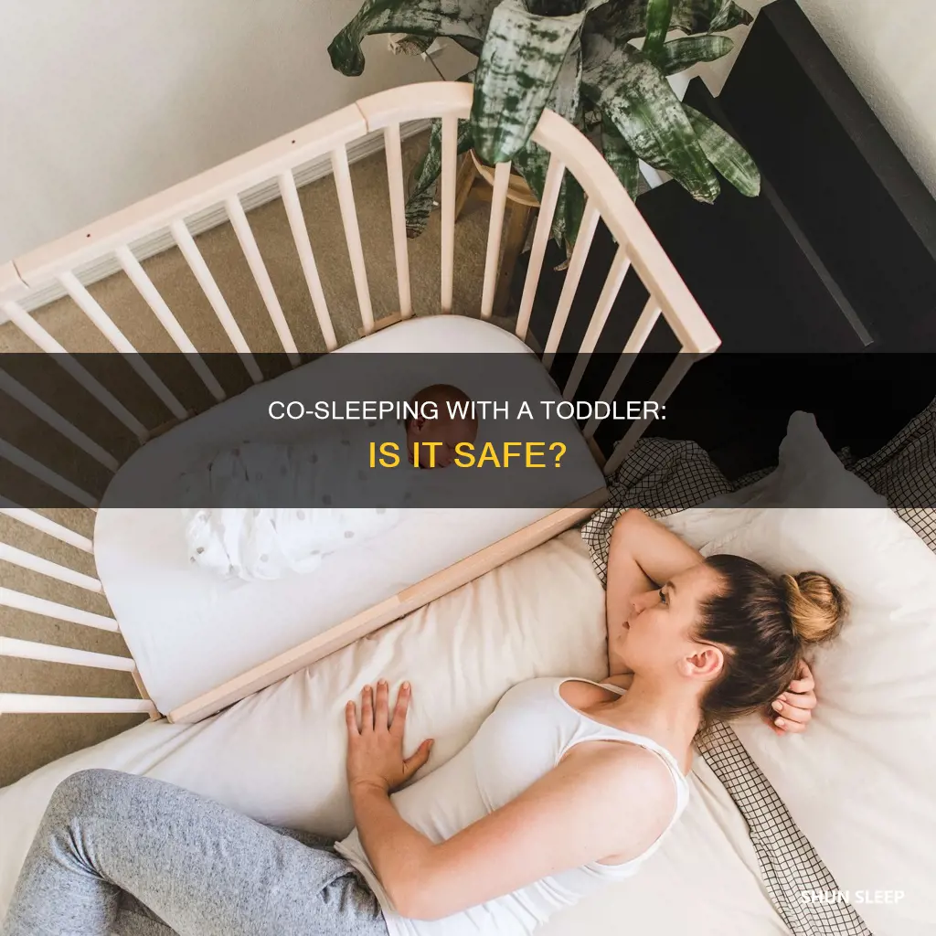 is it safe to sleep with a 1 year old