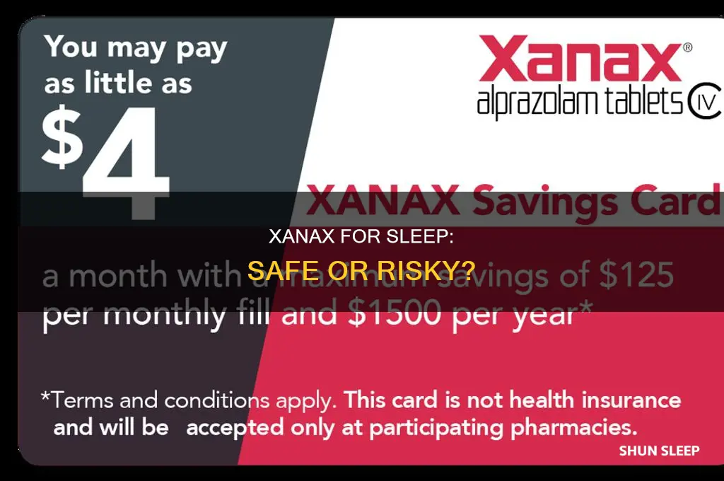 is it safe to take 25mg of xanax to sleep