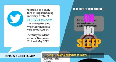 Adderall and Sleep Deprivation: A Dangerous Mix?