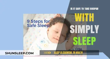 Buspar and Simply Sleep: Safe Together?