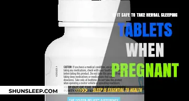 Herbal Sleeping Tablets: Safe During Pregnancy?