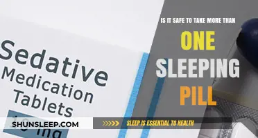 Sleeping Pills: Safe to Take More Than One?
