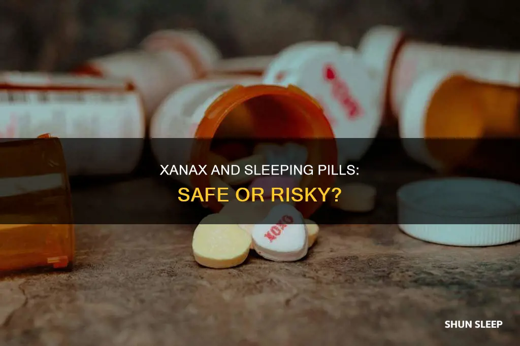 is it safe to take xanax with sleeping pills