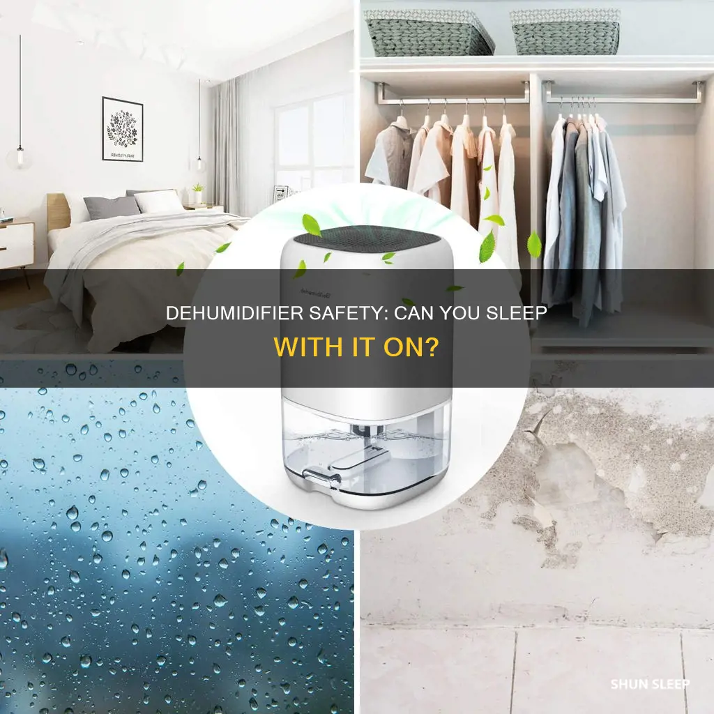 is it safe to use a dehumidifier while sleeping