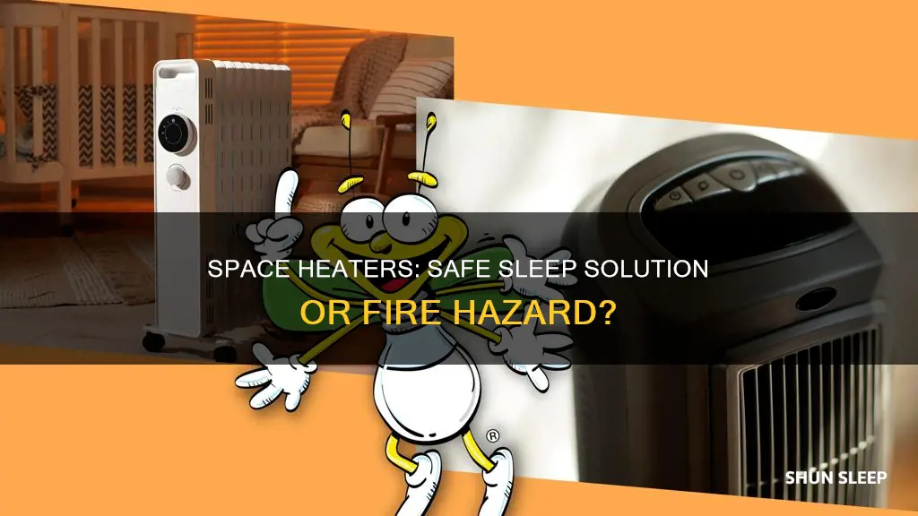 is it safe to use a space heater while sleeping