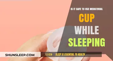 Menstrual Cups: Safe Sleep Solution?