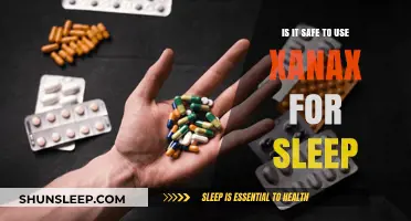 Xanax for Sleep: Safe or Risky?