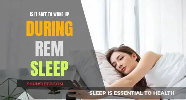 REM Sleep: Is it Safe to Wake Up?