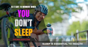 Working Out Without Sleep: Is It Safe?