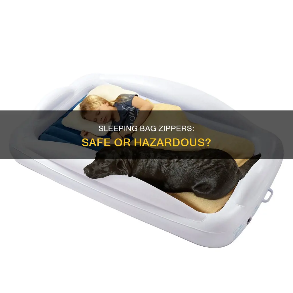 is it safe to zip up sleeping bag over head
