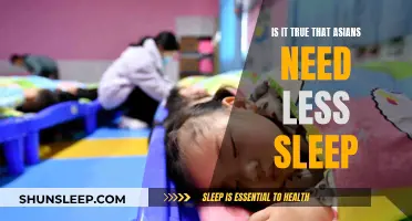 The Myth of Asian Sleep Efficiency