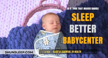 Do Bigger Babies Sleep Better? Exploring the BabyCenter Myth