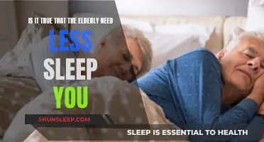 Sleep Needs: Do Elderly Really Need Less Shut-Eye?