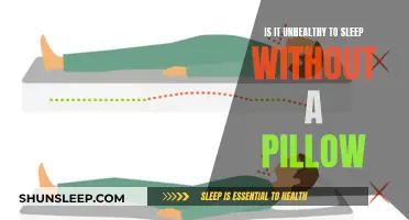 Pillow or No Pillow: What's Better for Sleep and Health?