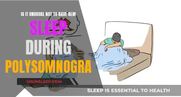 REM Sleep Absence: Polysomnogram Anomaly Explained