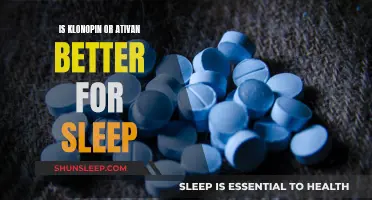 Klonopin vs. Ativan: Which is Better for Sleep?