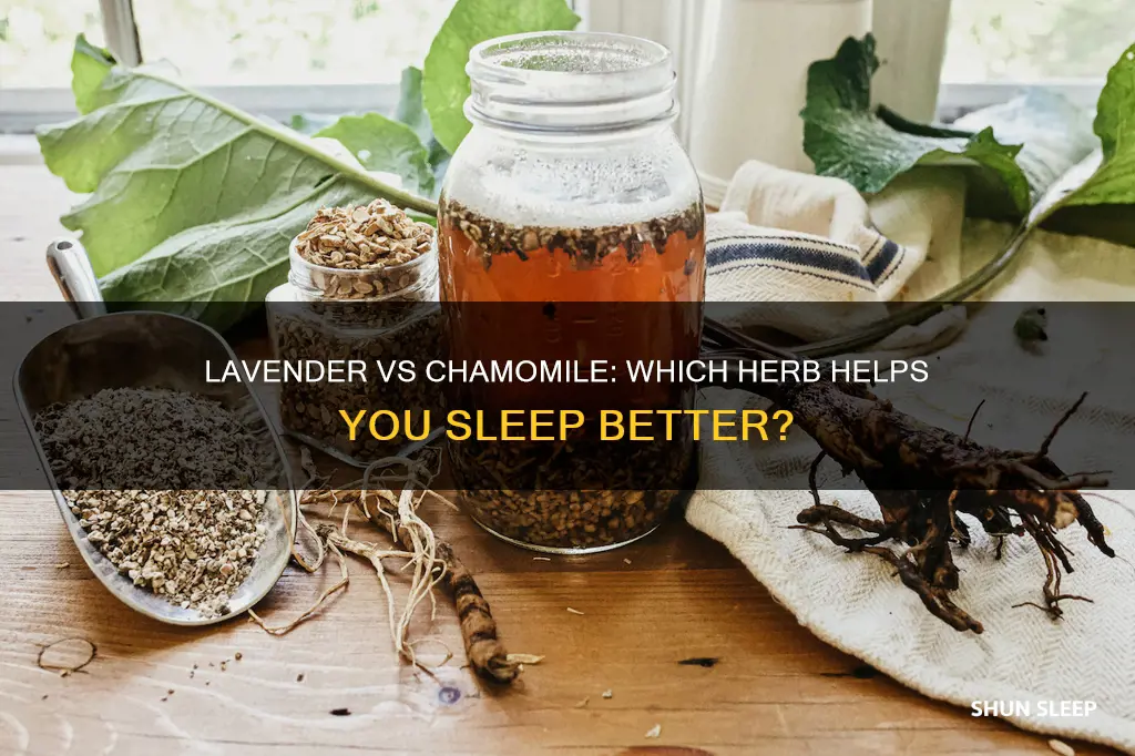 is lavender or chamomile better for sleep