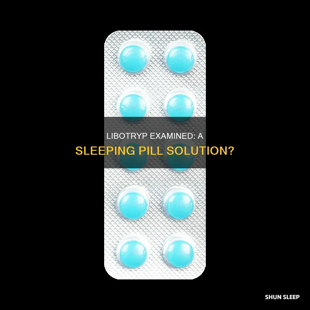 is libotryp a sleeping pill