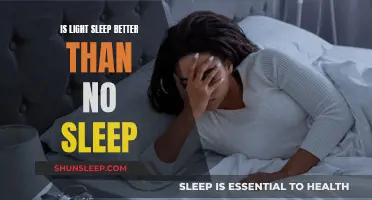 Light Sleep vs No Sleep: Which Is Better?