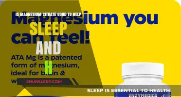 Magnesium Citrate for Sleep: Benefits, Dosage, and Health Effects