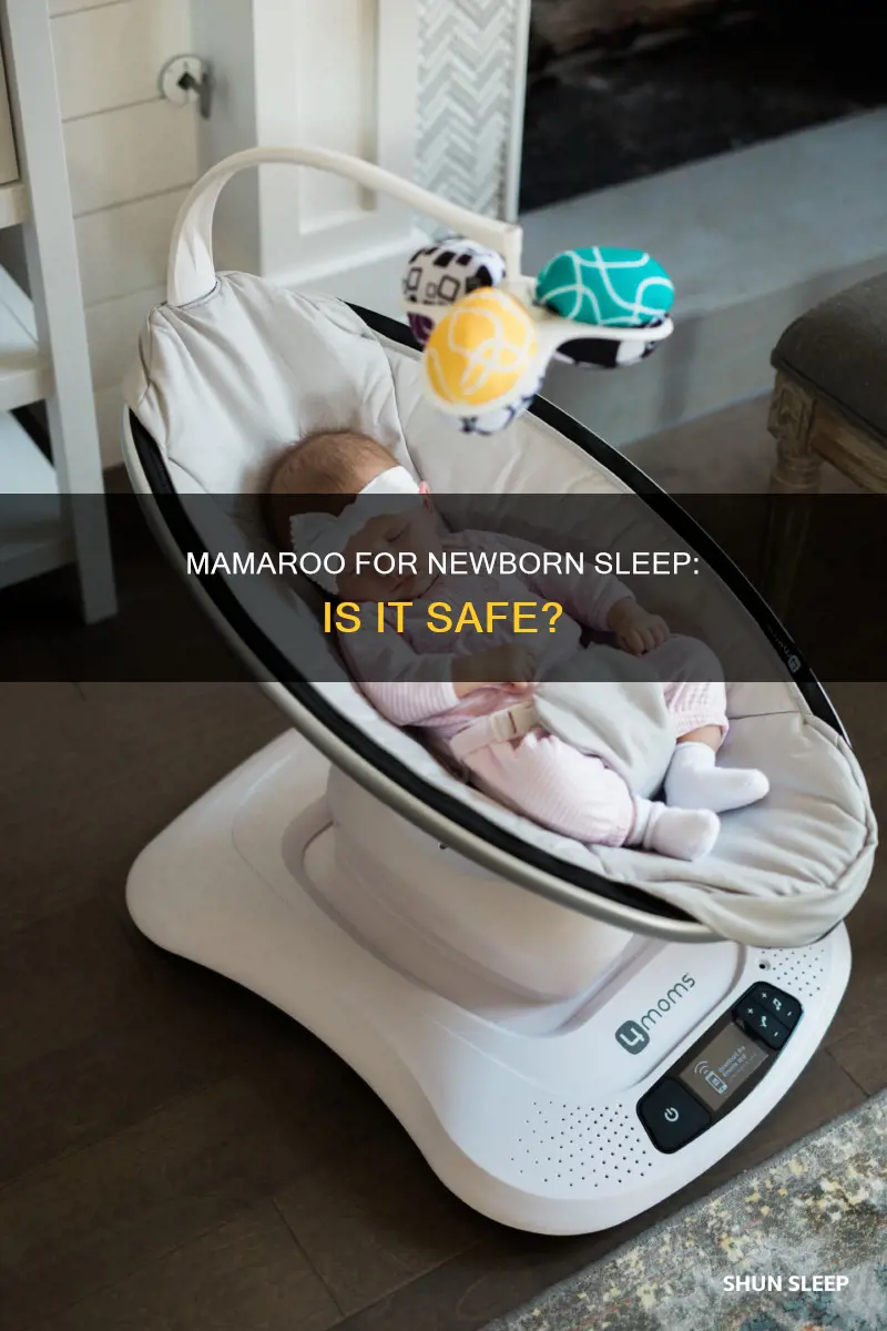 is mamaroo safe for newborns to sleep