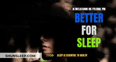 Melatonin vs. Tylenol PM: Which is Better for Sleep?