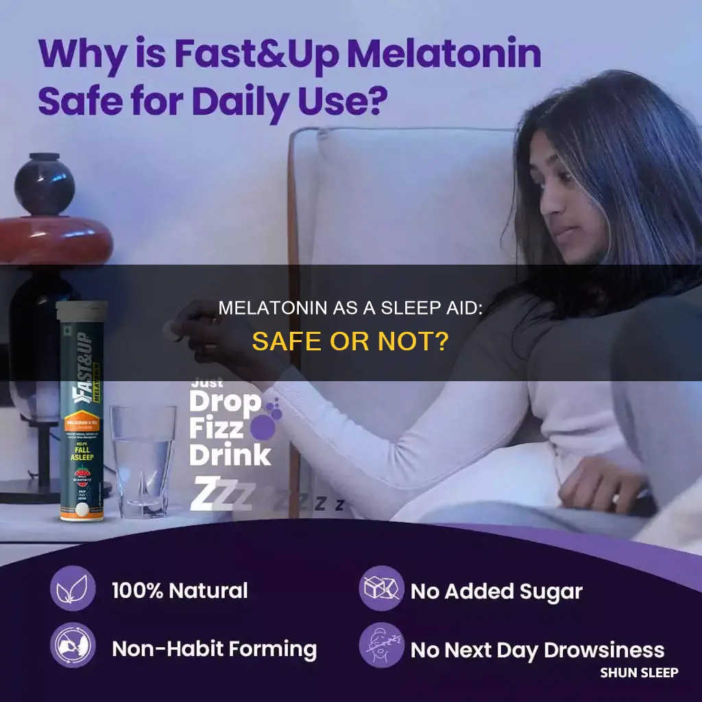 is melatonin safe to use as a sleep aid