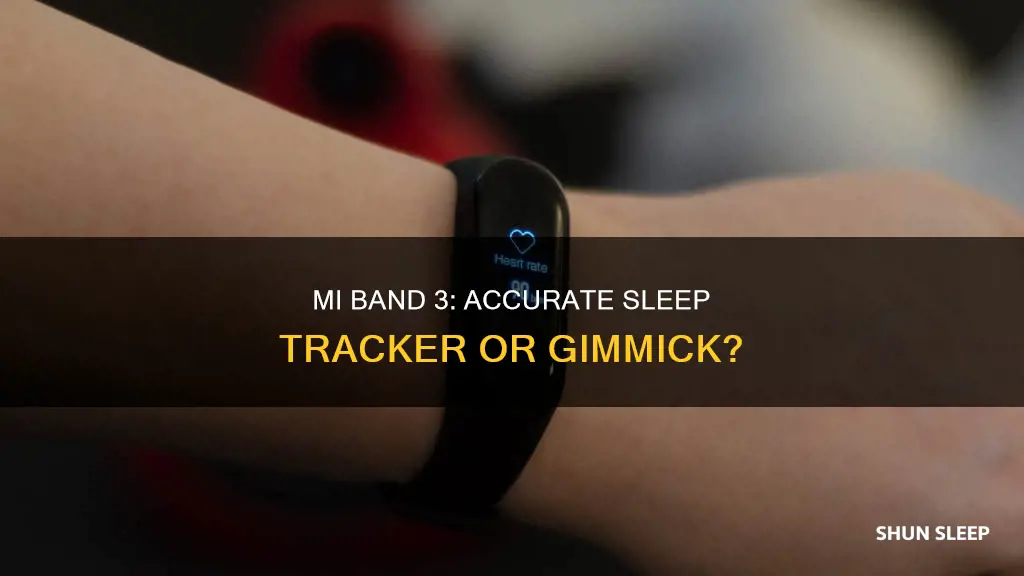 is mi band 3 sleep tracker accurate