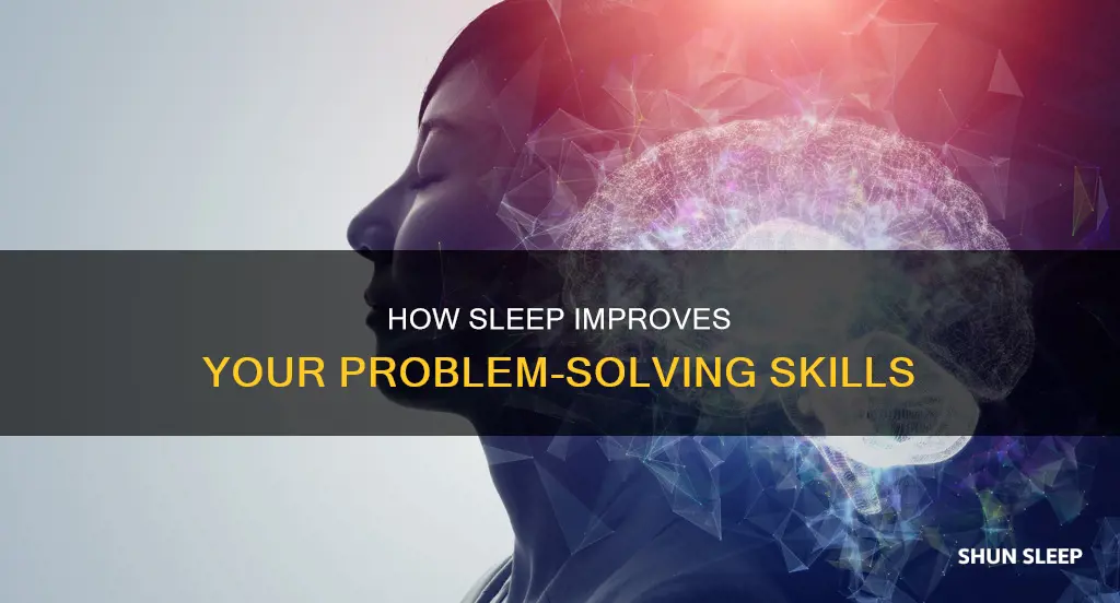 is most of your problem solving done during sleep