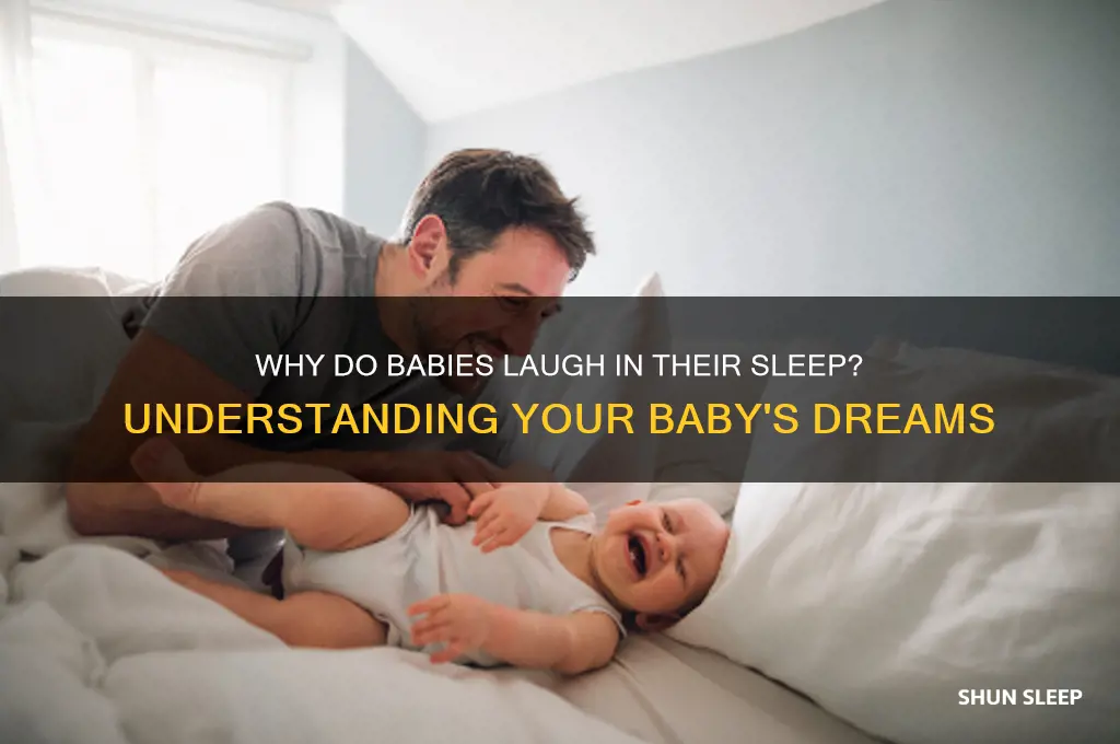 is my baby laughing in her sleep