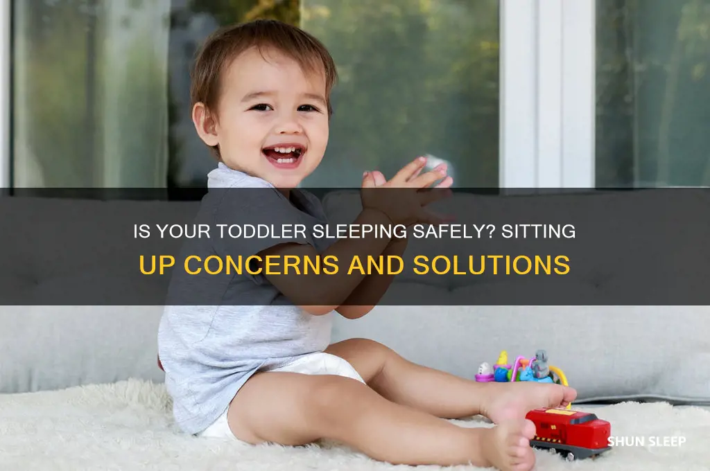 is my tiddler getting sleep sitting up