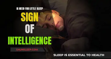 Little Sleep, High IQ: Is There a Link?