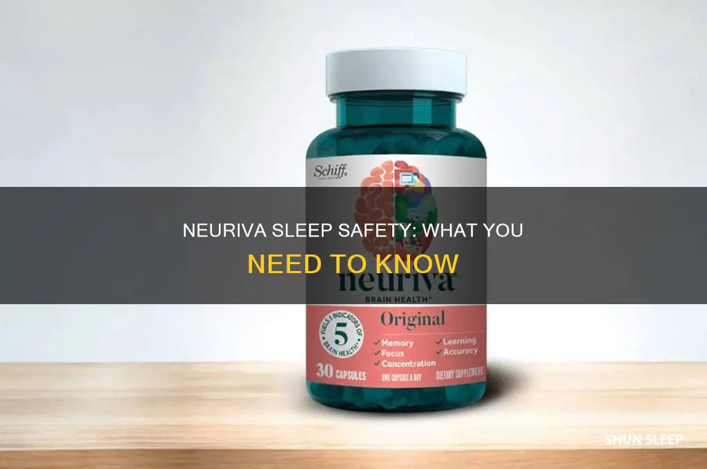 is neuriva sleep safe to take
