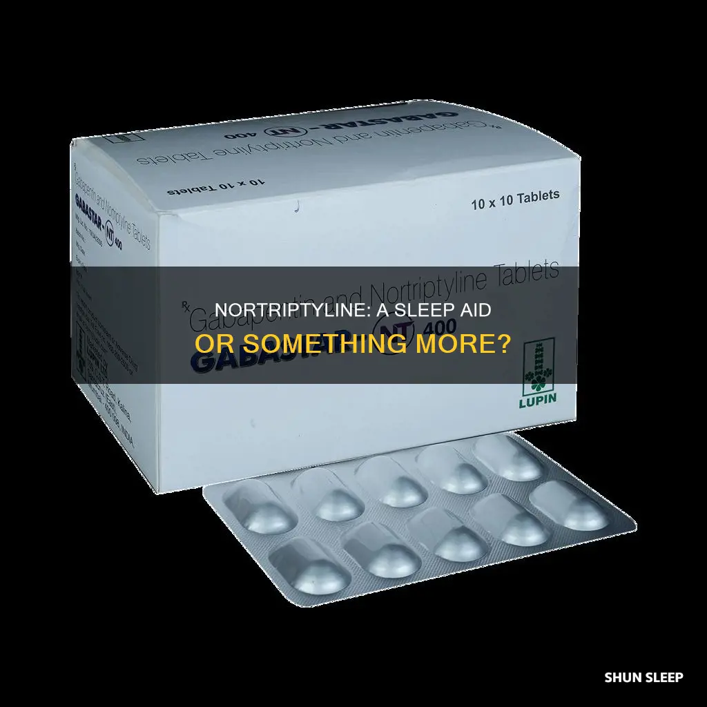 is nortriptyline a sleeping pill