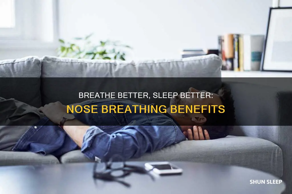 is nose breathing better for sleep