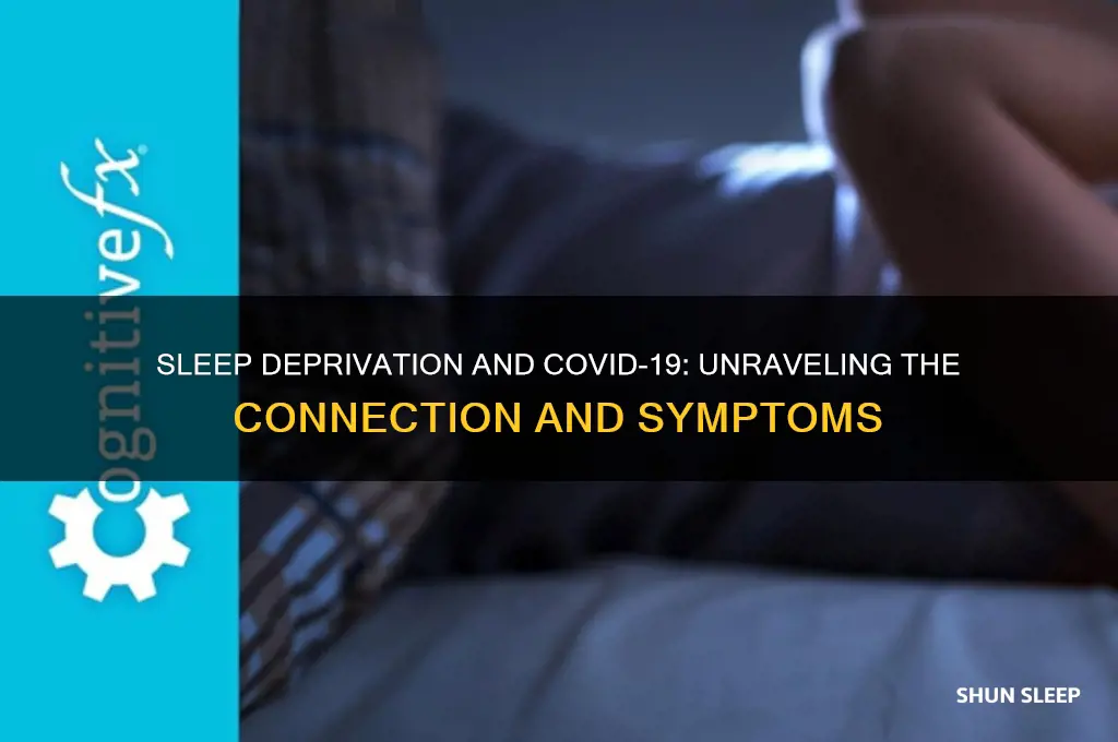 is not getting sleep a symptom of coronavirus