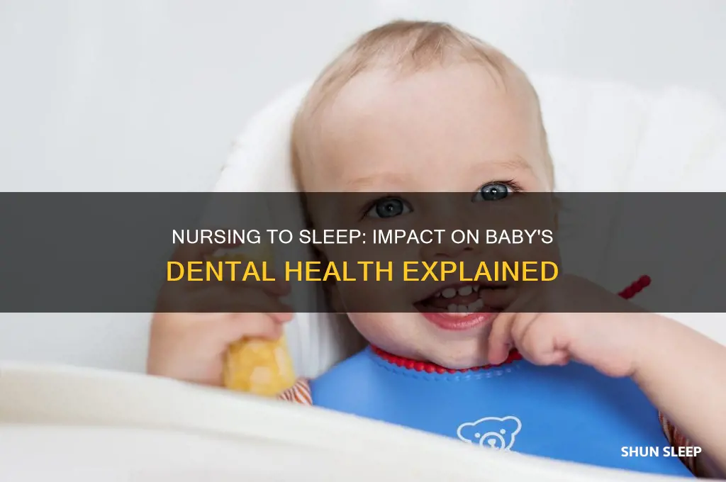 is nursing a baby to sleep bad for their teeth